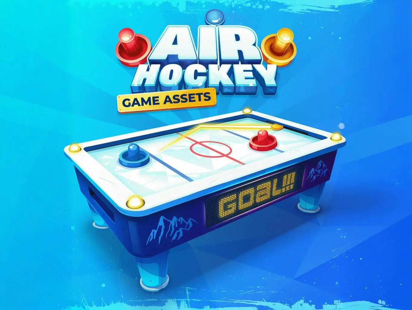 3D Air Hockey